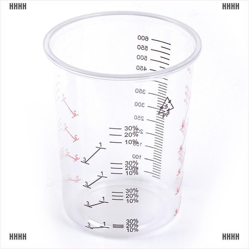 Bộ 10 Cốc Nhựa Trộn Màu Sắc Với Dung Tích 600ml