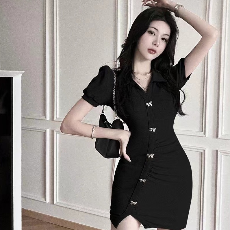 Đầm polo Perty dáng ngắn phong cách Hàn Quốc thời trang cao cấp cho nữ