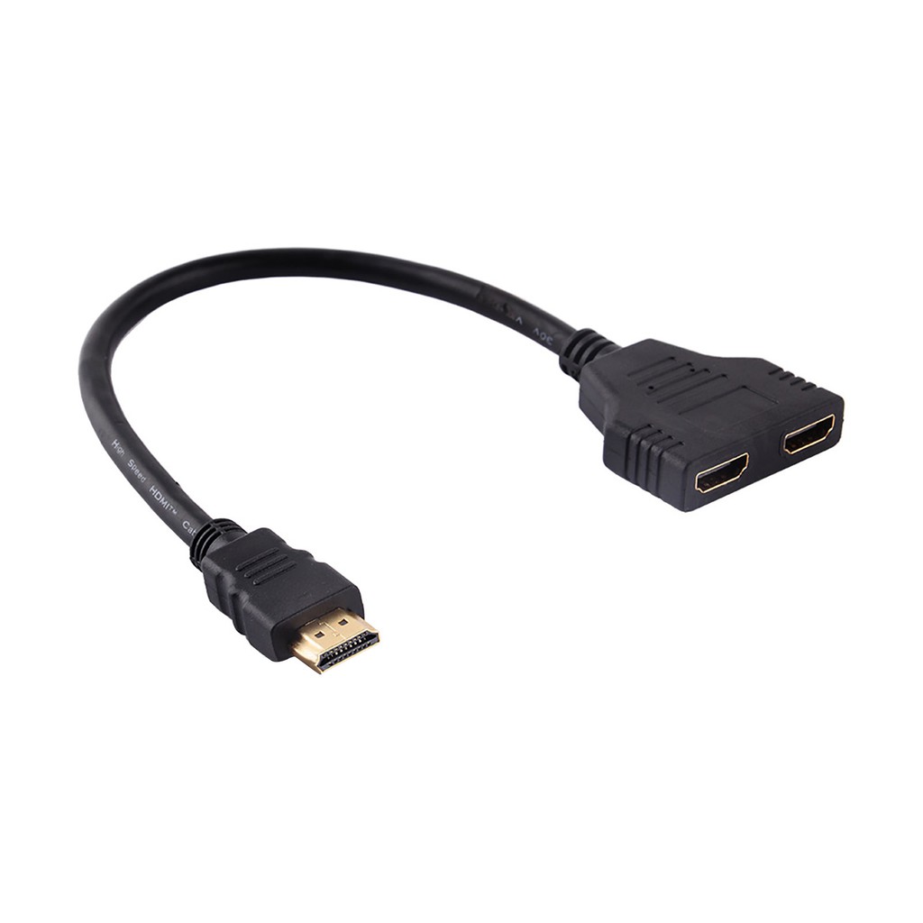 Hot sale Bộ chia dây cái chuyên dụng từ Hdmi 1080p Sang 2 lỗ cắm HDMI
