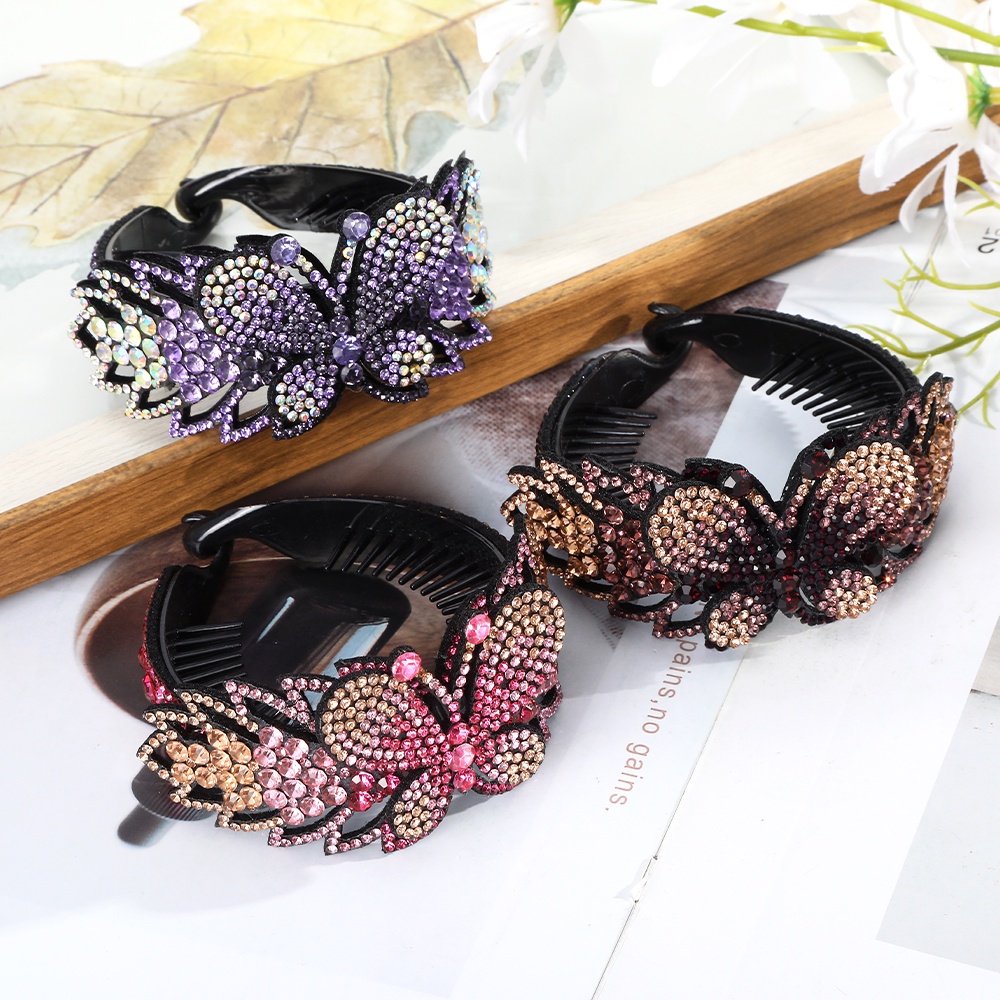 Kẹp Tóc Đuôi Ngựa Hình Bướm Thời Trang Hàn Quốc