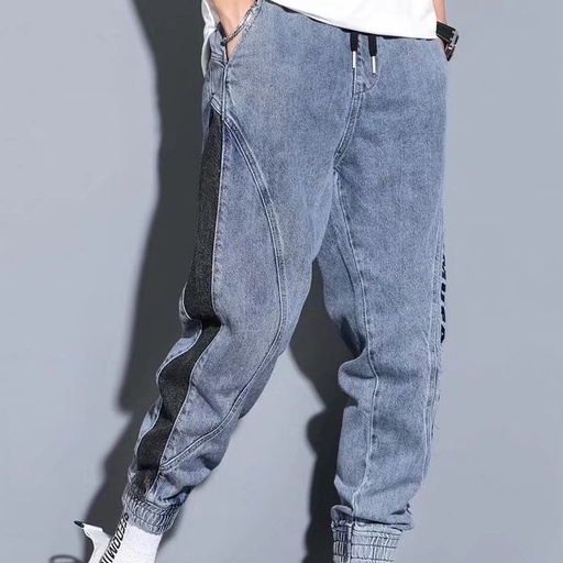 Quần Joggers Nam Dây Rút In Chữ Phong Cách Hàn Quốc Thời Trang Dành Cho fashion simple quần jean nam tennji bigsize unisex jean ống rộng