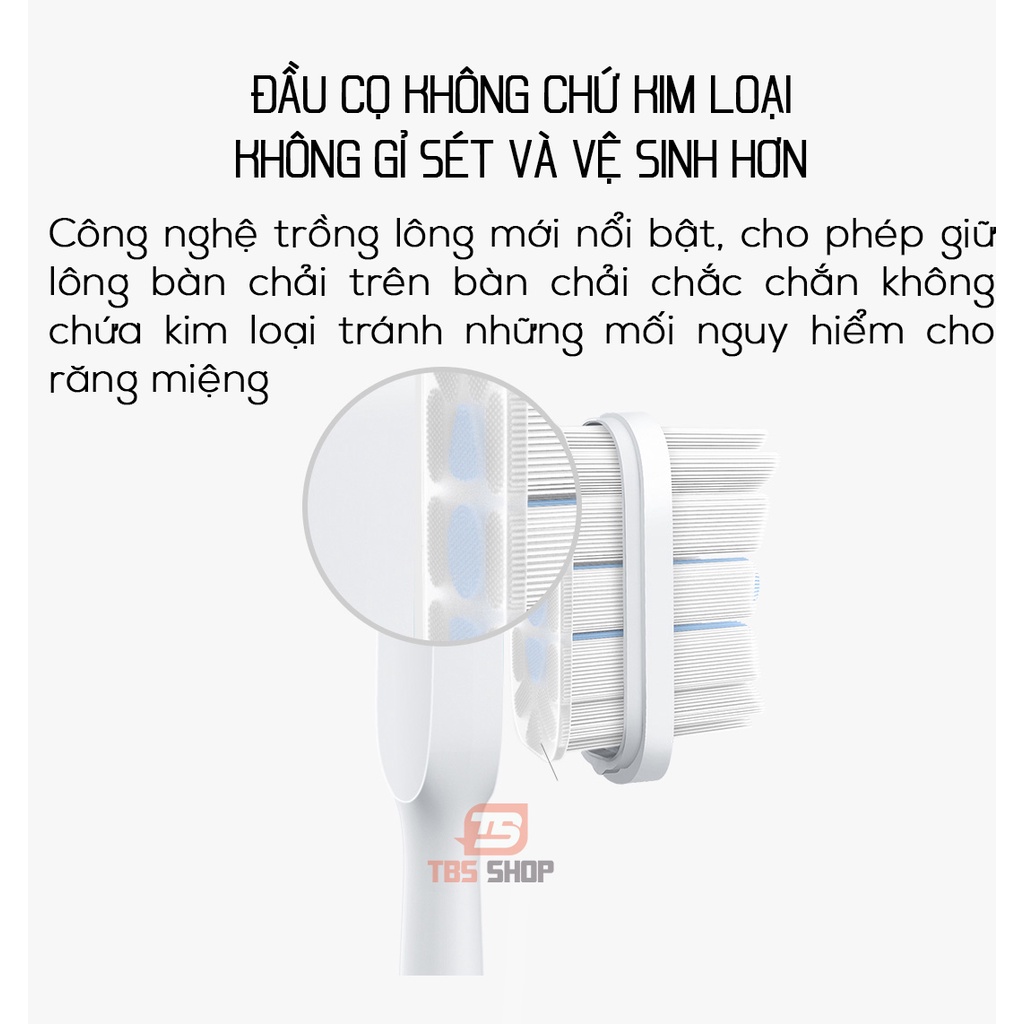 [Mã COSDAY -50K đơn 150K] Bàn chải điện Xiaomi Mijia T300 - Kháng Nước Cực Êm