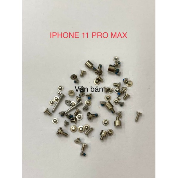 Bộ Ốc trên main Iphone nhiều mã 6s 6g 6p 6sp 7g 7p 8g 8p X XR XS Max 11 11 Pro 11 Pro max zin new