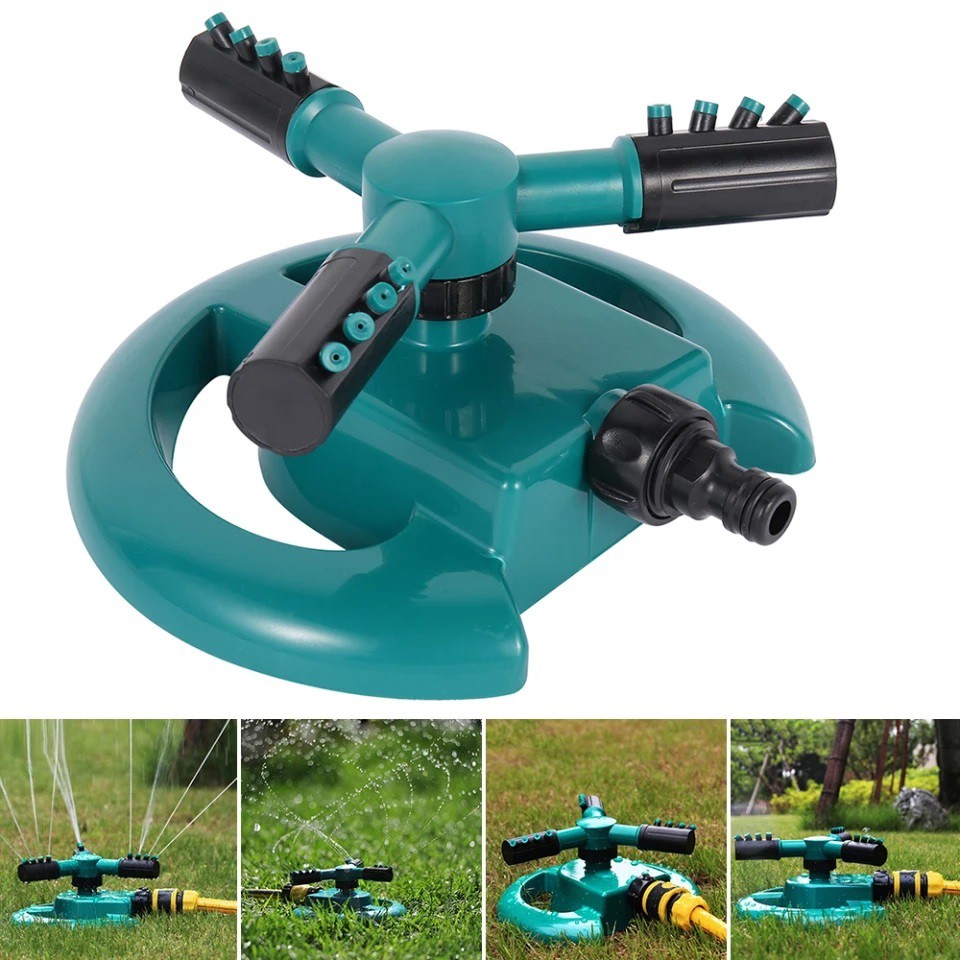 Vòi phun nước tưới cây xoay 360 tự động