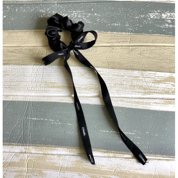 Buộc Tóc Nơ Scrunchies Tiệm Thêu Việt In Chữ