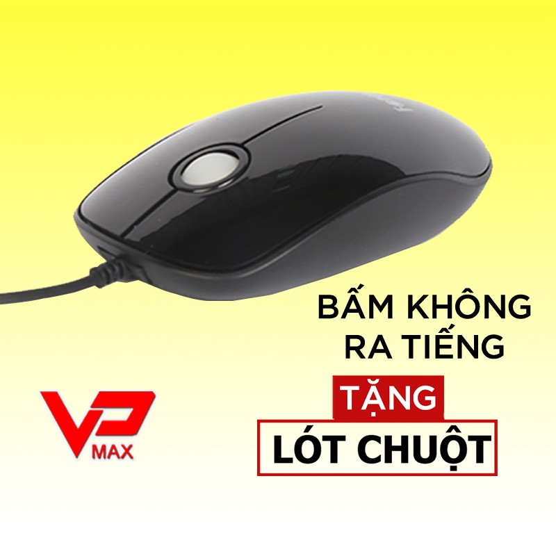 Chuột Led USB Fortech L122 Colorvis KM tặng bàn di chuột