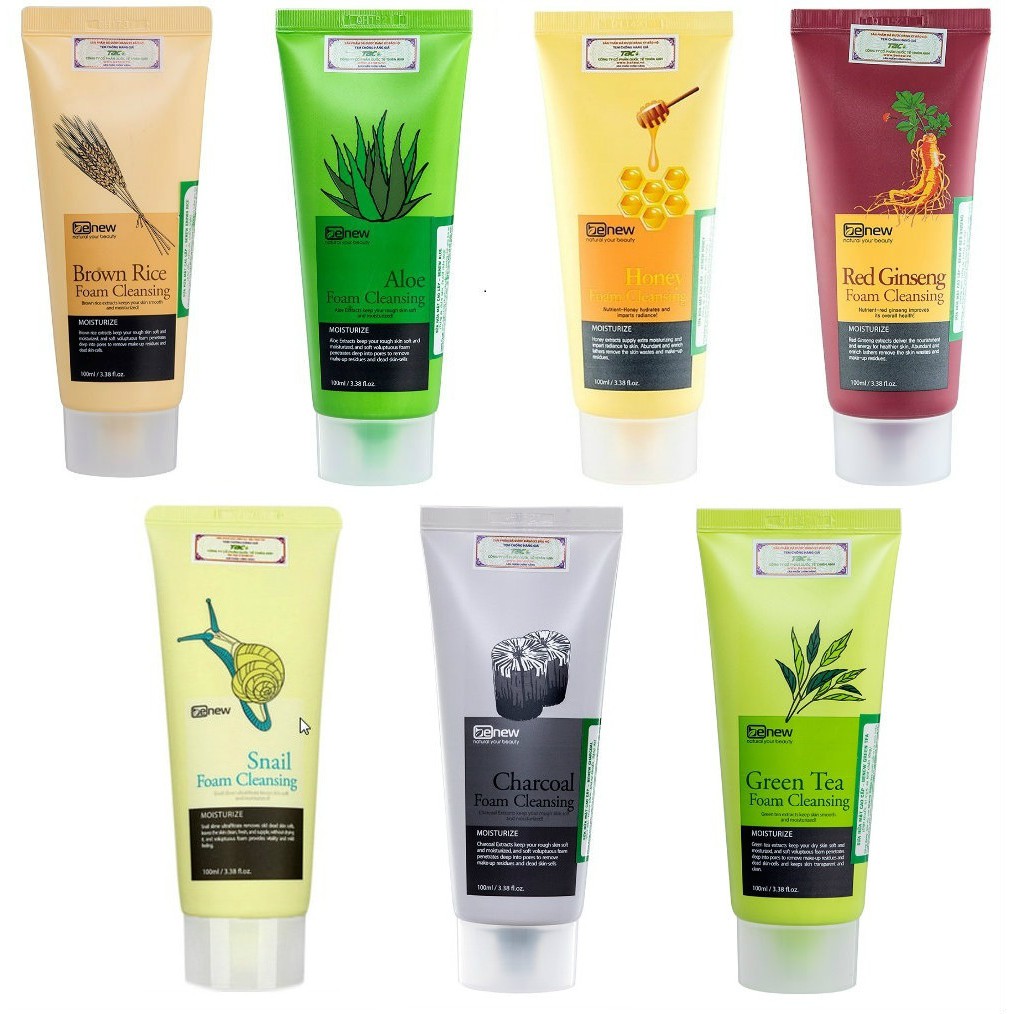 Sữa Rửa Mặt Trắng Da , Sạch Nhờn Mụn Hàn Quốc Benew 100ml ( hàng chính hãng )