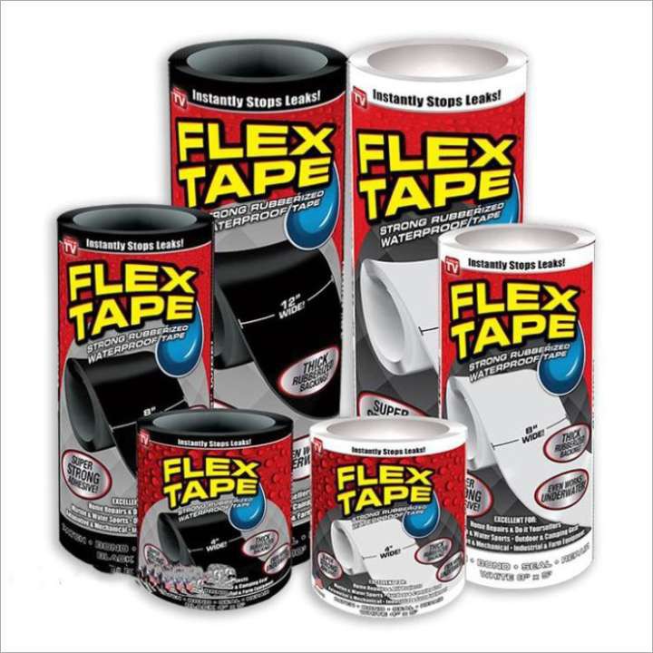 Miếng vá thông minh Flex Tape- Băng keo chịu nước, chống thấm siêu dính, Siêu dính, chống thấm nước, Siêu băng dính Flex