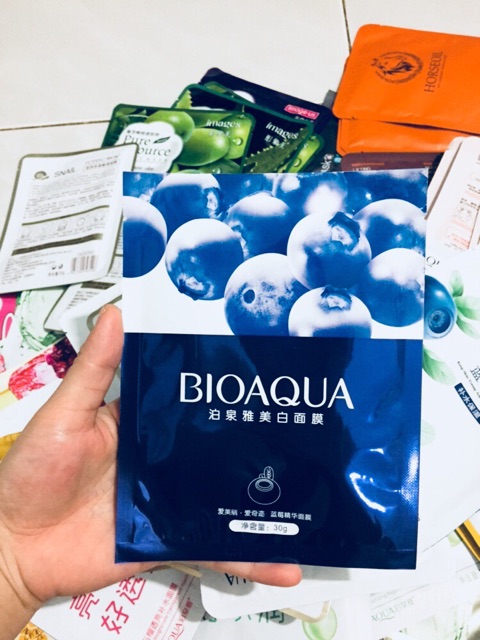 Combo 15 mask detox thải độc BIOAQUA.