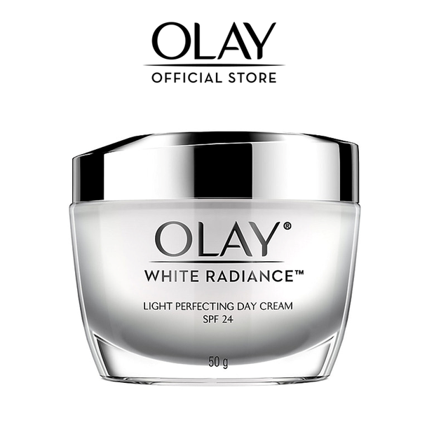 [Mã COSPGSBD  giảm 8% đơn 250K] Kem Dưỡng Trắng Da Ban Ngày Olay White Radiance Light Perfecting Day Cream SPF24 50g