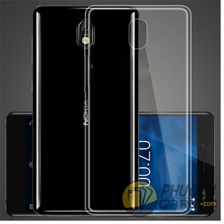 Ốp lưng nokia 3.1 dẻo silicon trong suốt