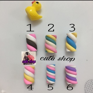 charm kẹo xoắn- charm slime