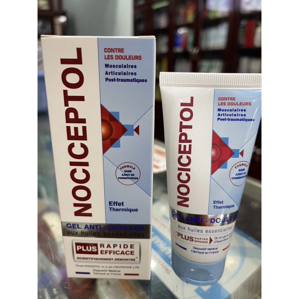 Nociceptol gel - Gel bôi giảm đau Pháp 60ml