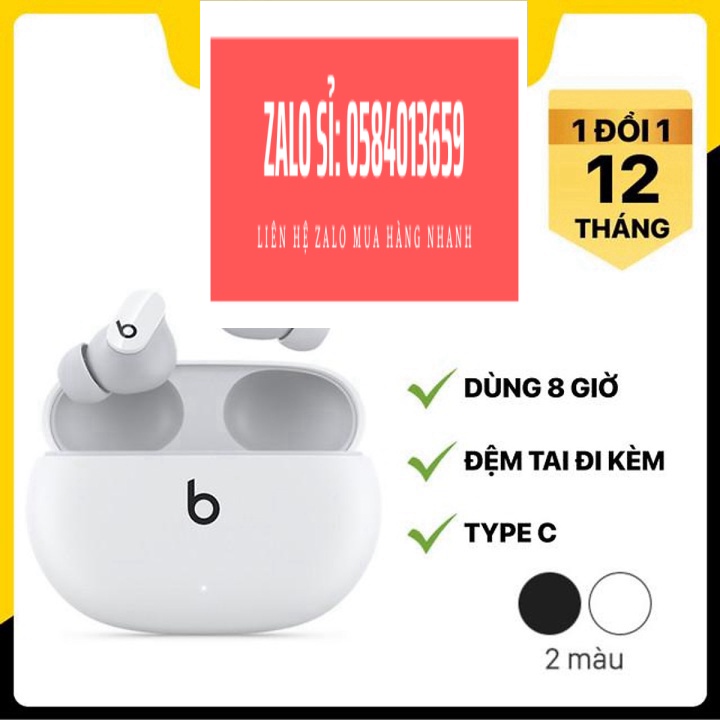 Tai nghe Bluetooth True Wireless Beats Studio Buds MJ4X3 - Hàng chính hãng