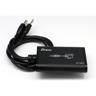 Cáp usb to HDMI to Audio Converter Dtech DT-6512