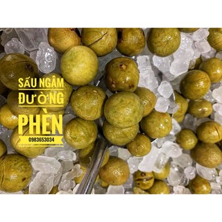 Sấu ngâm đường  (đường phèn, gừng mán)