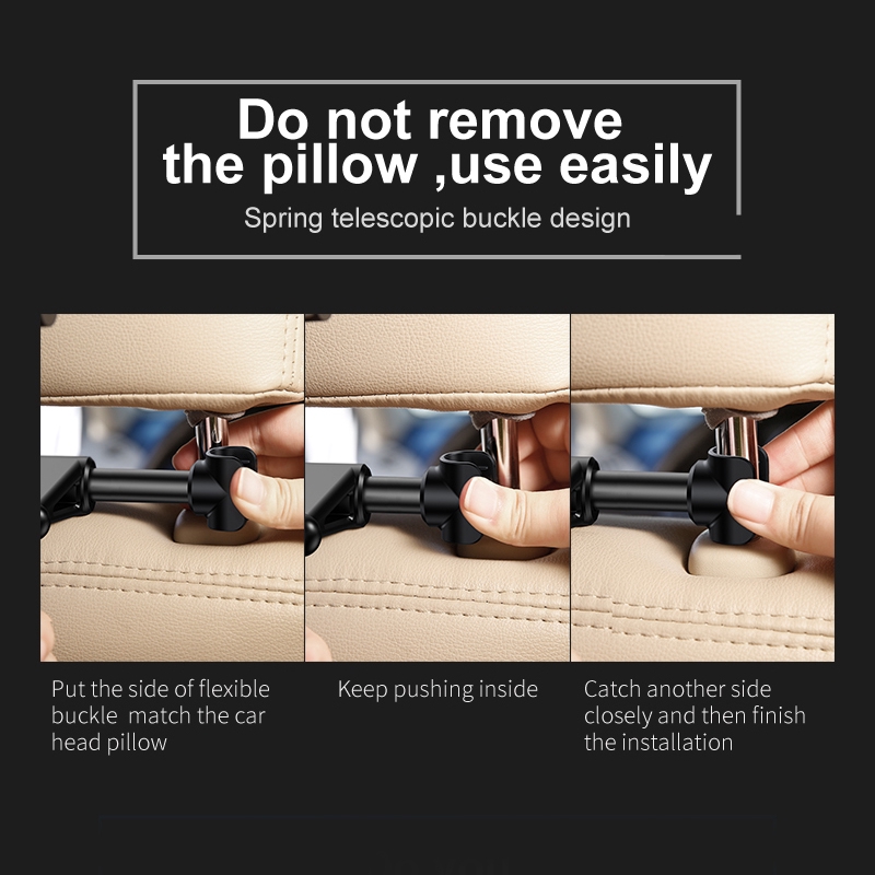 [ Sỉ - Lẻ ] Đế giữ điện thoại / iPad trên xe hơi Baseus Backseat Car Mount LV236 | BigBuy360 - bigbuy360.vn