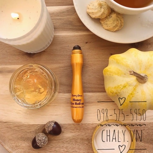 Bút lăn dưỡng mắt Honey Eye Roll-on Nhật Country Stream. Trị quầng mắt thâm, giảm bọng mắt. Chống lão hoá. Bill Nhật đủ