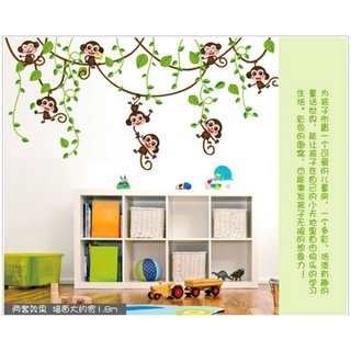 Decal dán tường vườn thú