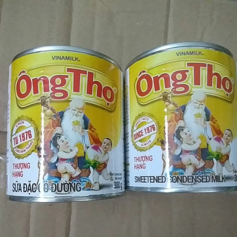 Sữa đặc Ông Thọ trắng giật nắp