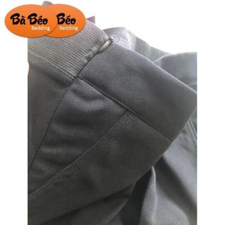 quần Tây baggy lưng chun khoá sườn