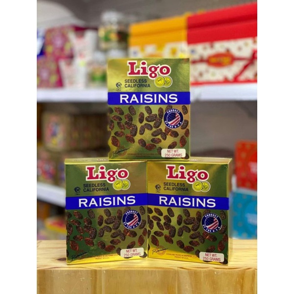 Nho Khô Ligo Raisins Mỹ 250g
