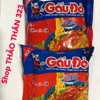 Combo Gói Mì Tôm Gà Gấu Đỏ 63g 🦐🐔