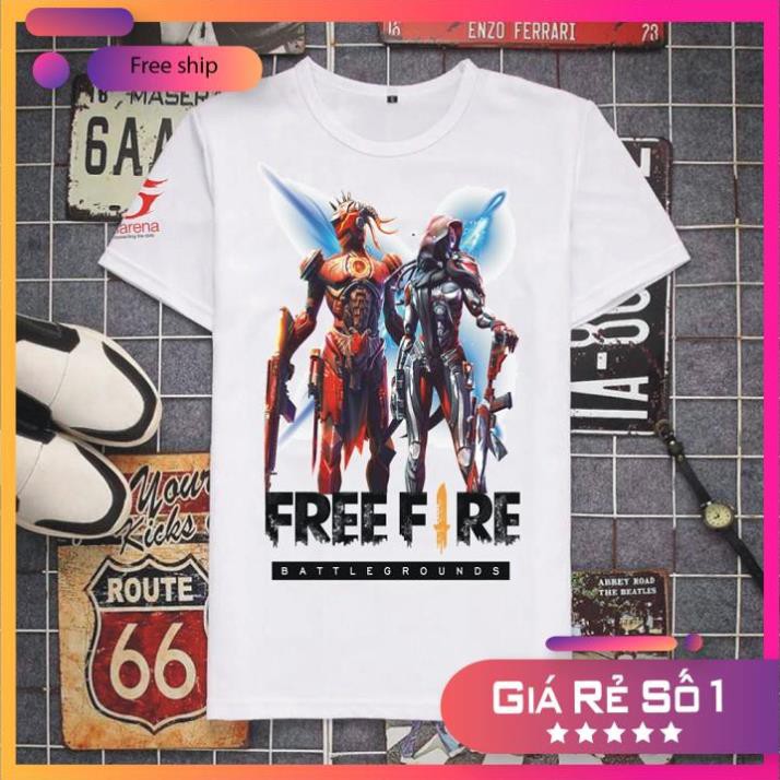 SALE- Áo thun Free Fire - Mùa 13- Ngày Phán Xét giá tốt nhất