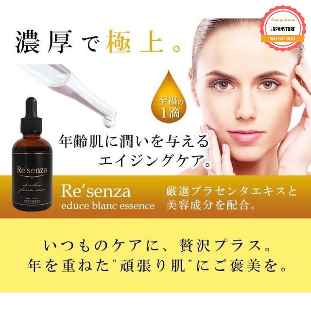 Serum nhau thai ngựa💖FREESHIP💖Tinh chất dưỡng trắng da chiết xuất nhau thai ngựa cao cấp thu nhỏ lỗ chân lông Re'senza | BigBuy360 - bigbuy360.vn