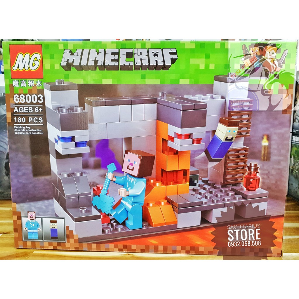 Lego Lắp Ráp Nhà MineCraft - MG 68003 ( 180 Mảnh )
