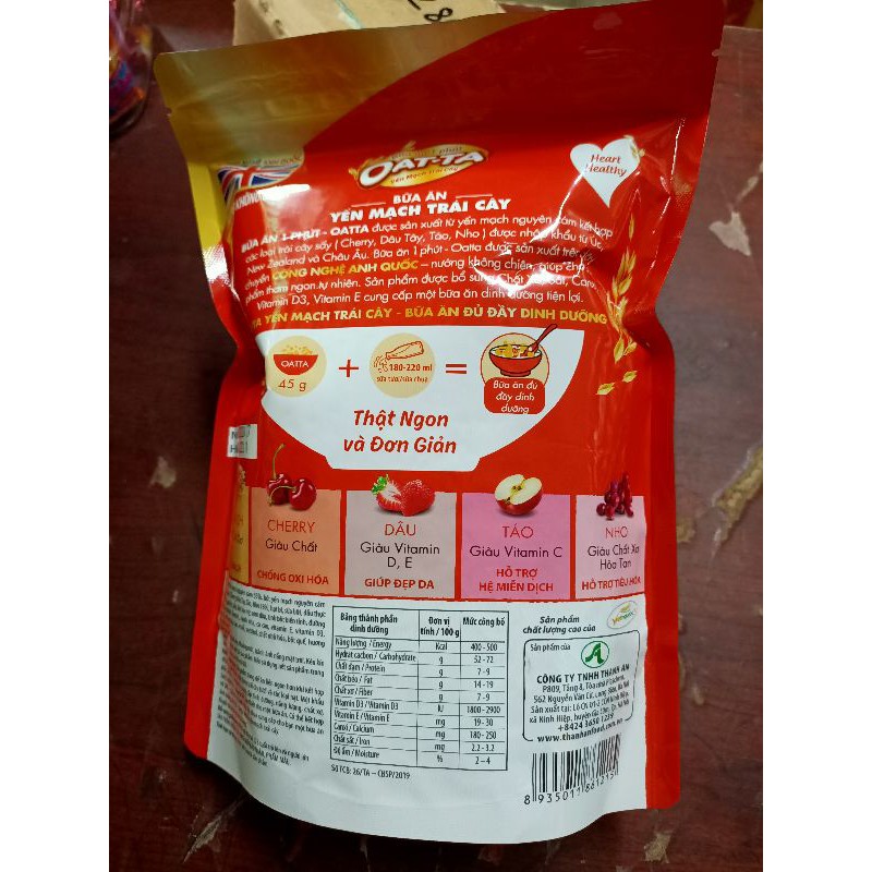 Ngũ Cốc Oat-ta Gói 300g