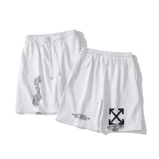 Quần Short Off White Ống Rộng Đi Biển Unisex Size M-Xxl