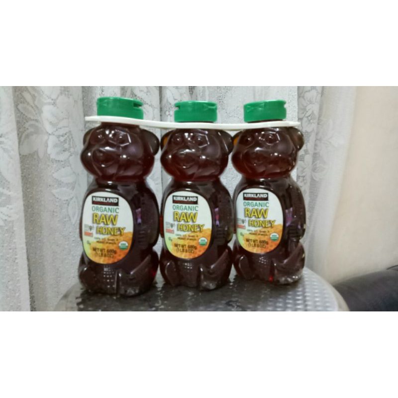 (Date t7/22) Mật Ong organic Raw Honey Kirkland chai 680g