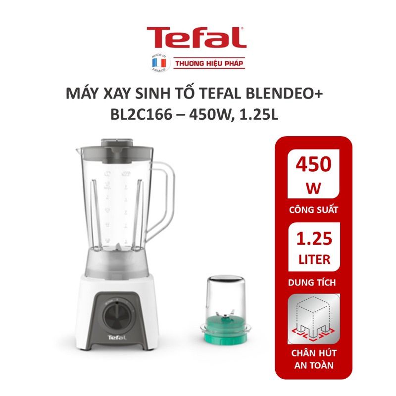 Máy xay sinh tố Tefal Blendeo + BL2C1166 - 450W