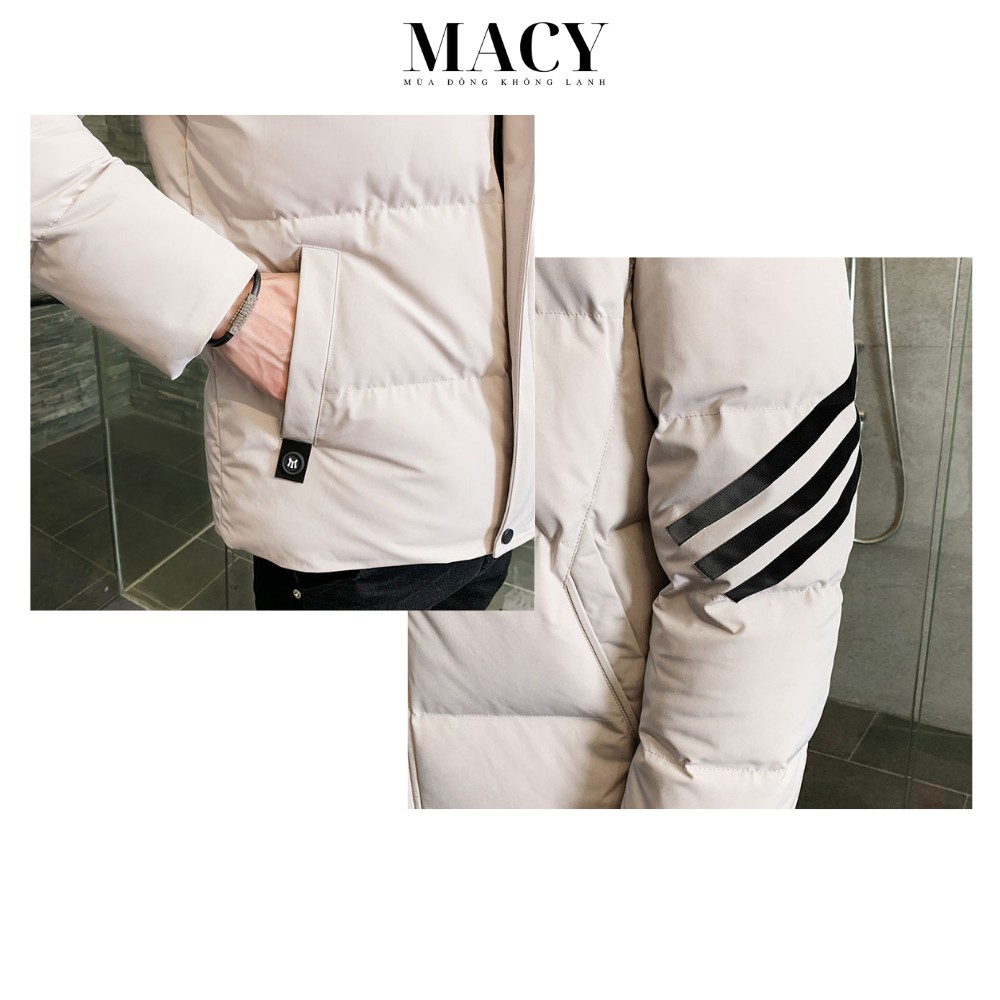 Áo khoác nam áo phao 5 lớp thời trang chất lượng cao Macy AD104