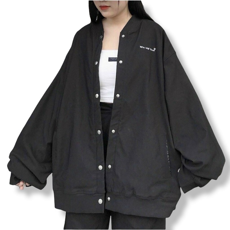 Áo Khoác Dù Bomber Cúc Bấm Siêu HOT - ĐĂNG QUANG FASHION