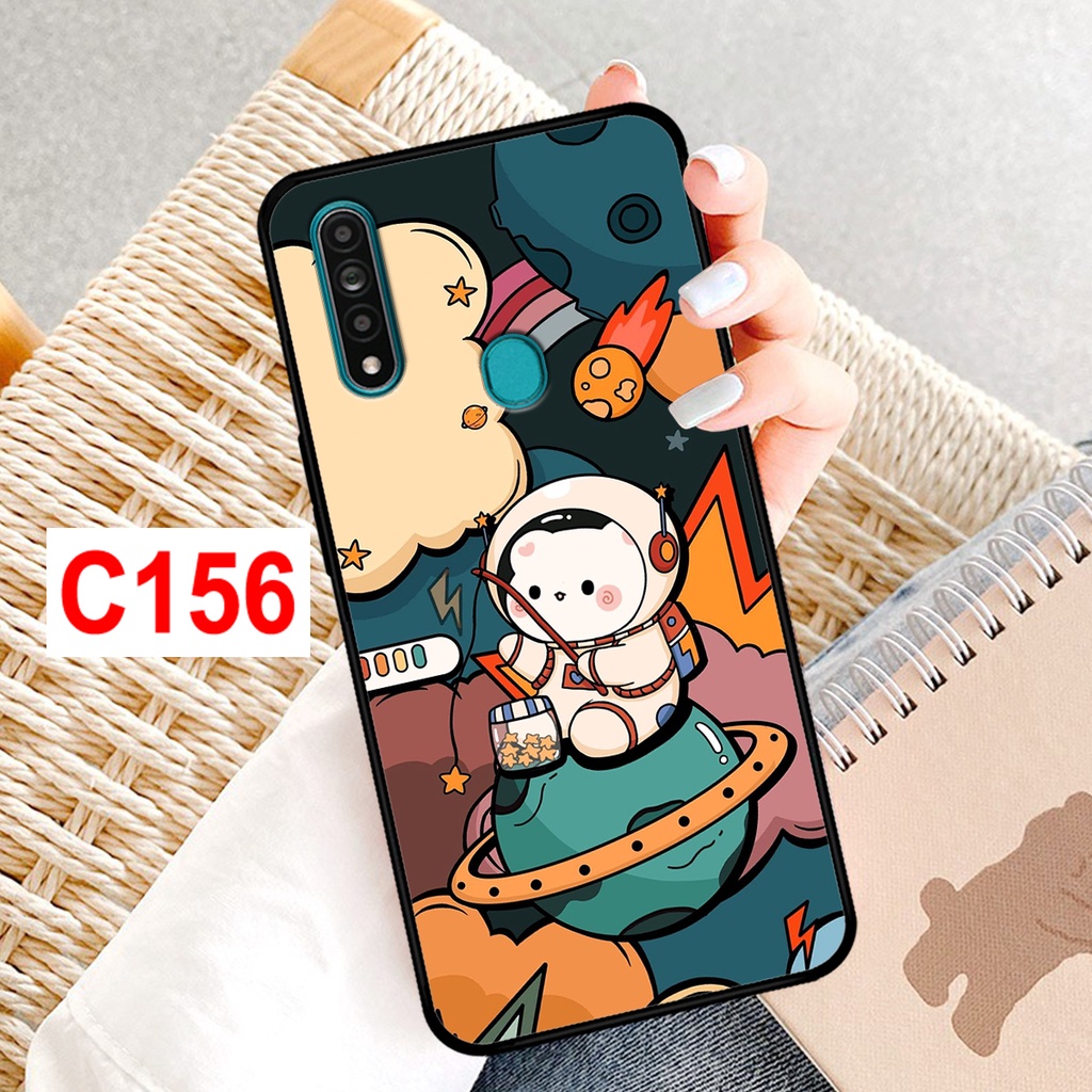 Ốp lưng Oppo A31 in hình vũ trụ phi hành gia. Ốp oppo a31 rẻ bền đẹp.
