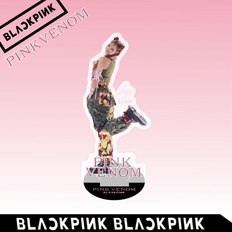 Tmdbyx Đồ Trang Trí Để Bàn Trong Suốt Hai Mặt In Hình BLACKPINK