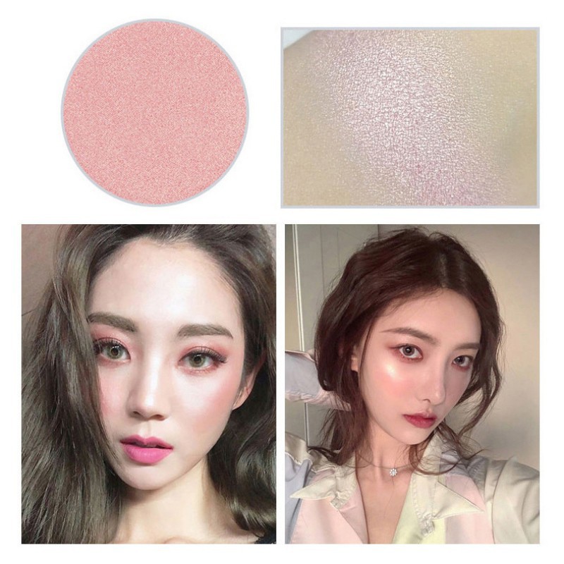 Bảng phấn highlight 4 màu óng ánh lâu trôi không thấm nước