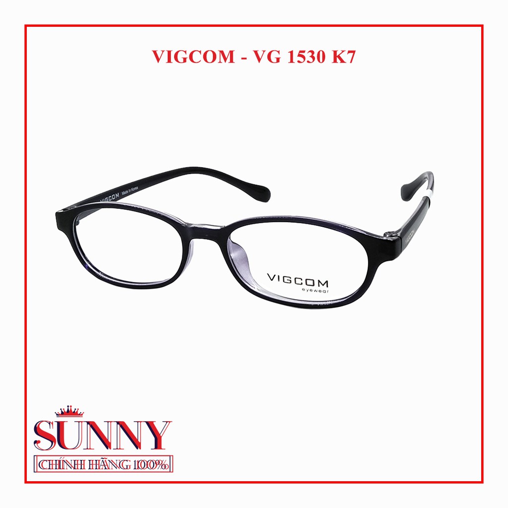 "gọng kính cho bé'' - Vigcom VG1530 - chính hãng Korea