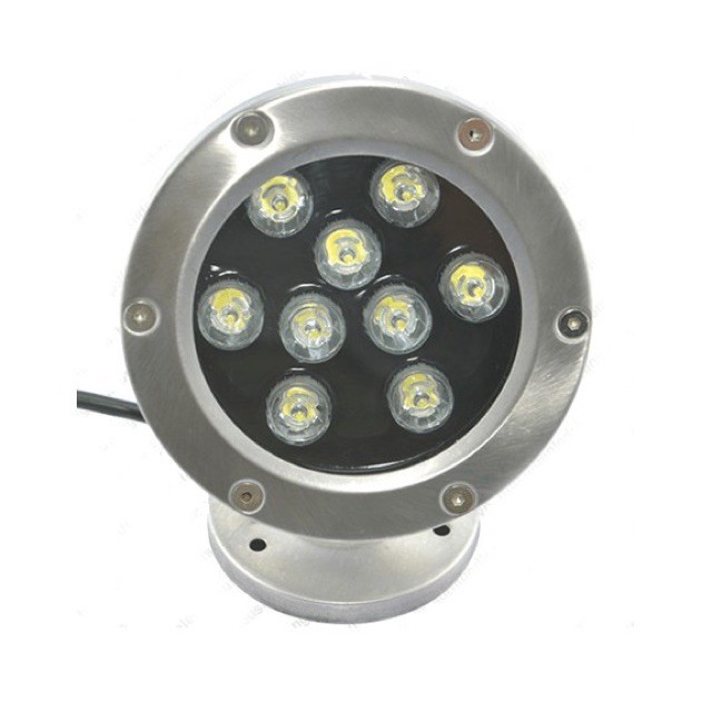 Đèn LED âm nước đế hắt đổi màu 9W 24V