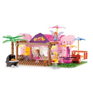 Đồ chơi lắp ráp tiệm trái cây vui nhộn Cobi 25400