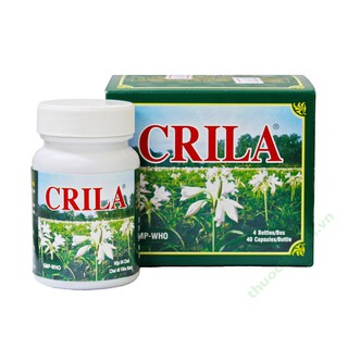 Phì đại lành tính tuyến tiền liệt, đi tiểu khó, đi tiểu nhiều lần vào ban đêm Crila