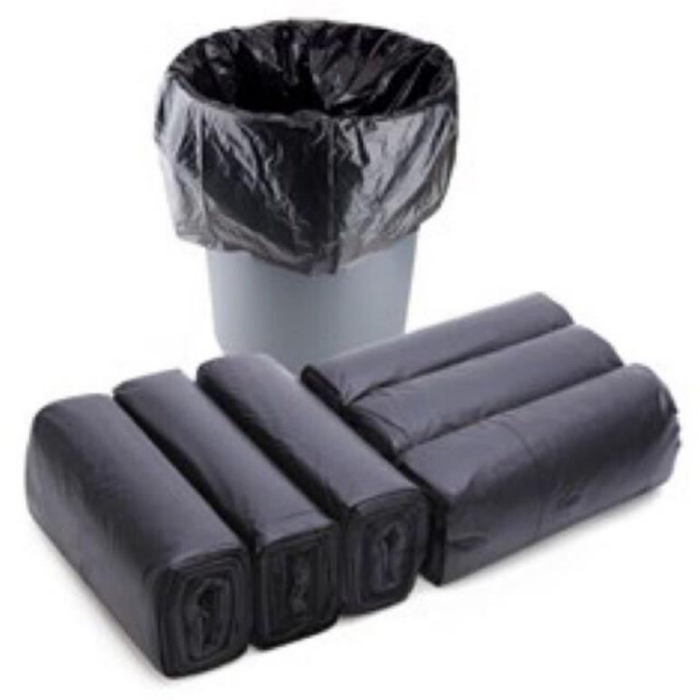 Combo 3 cuộn túi đựng rác không lõi, tự phân hủy