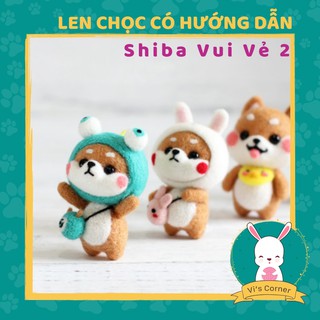 [Len chọc có hướng dẫn] BỘ KIT Shiba Vui Vẻ 2