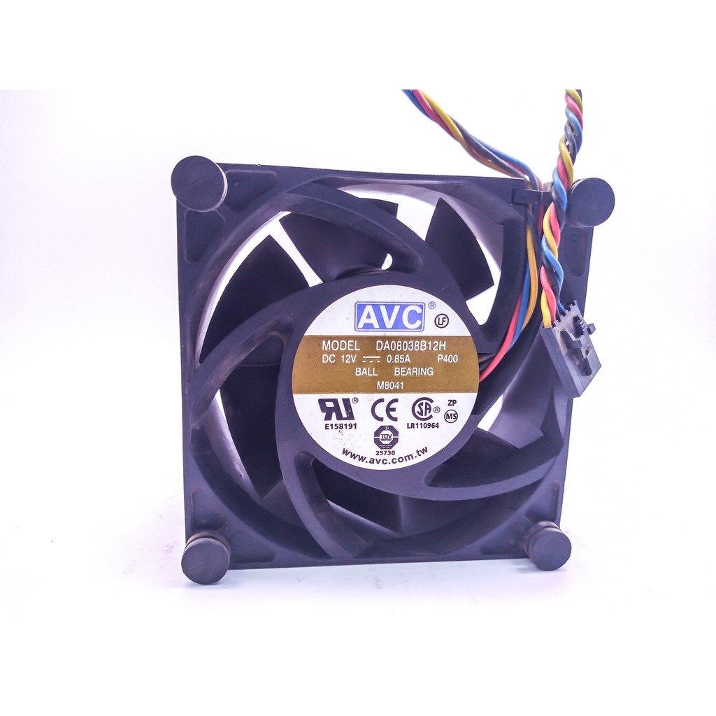 QUẠT CPU MÁY BỘ 8CM  12V CHẠY BI(BALL BEARING) SIÊU BỀN (FAN CPU)