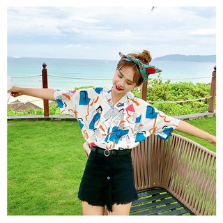 Áo sơ mi nữ ulzzang ( ảnh thật)