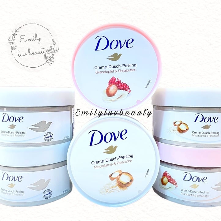 Kem tẩy tế bào chết body toàn thân da mịn sạch thơm Dove Exfoliating Body Polish Bản Đức