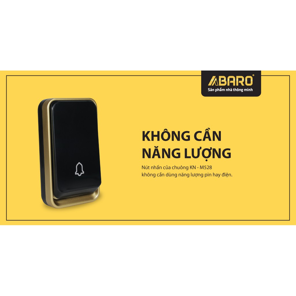 Chuông báo khách không dây không dùng Pin KONO KN-M528