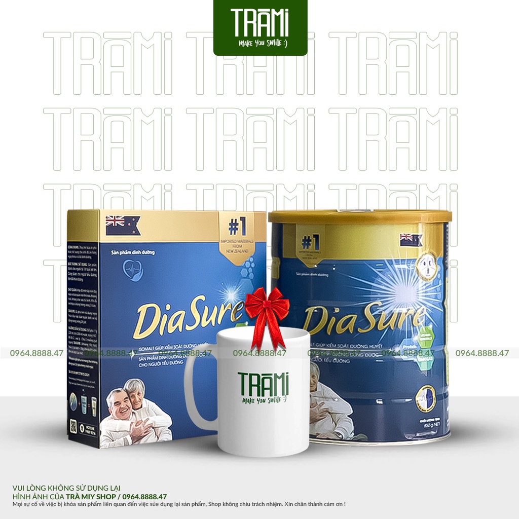Sữa Non DiaSure Chuyên Biệt Dành Cho Người Tiểu Đường,Ổn Định Đường Huyết.